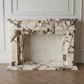 Calcatta Viola Marble Royal French Fireplace Surround and Mantel